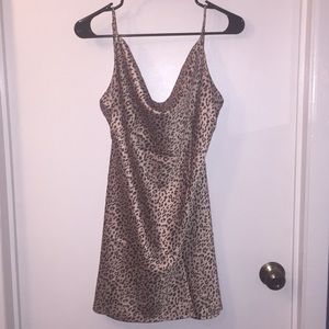Princess Polly cheetah slip dress
